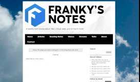 
							         How to Automatically Generate Video Sub-Title in ... - Franky's Notes								  
							    