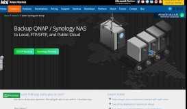 
							         How to backup Synology / QNAP NAS to cloud / datacenter - Ahsay								  
							    