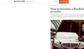 
							         How to become a Blacklane chauffeur service provider | Blacklane Blog								  
							    