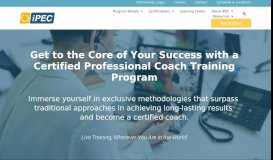 
							         How to Become A Certified Professional Coach | iPEC Coaching								  
							    