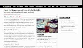 
							         How to Become a Coca-Cola Retailer | Chron.com								  
							    