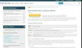 
							         How to Become a Customs Officer - Study.com								  
							    