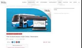 
							         How To Book Daewoo Ticket Online / Reservation - Infola.PK								  
							    