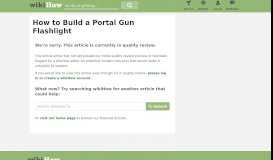 
							         How to Build a Portal Gun Flashlight: 9 Steps (with Pictures)								  
							    
