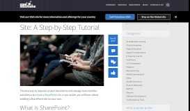 
							         How to Build a SharePoint Site | SaM Solutions								  
							    