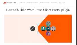 
							         How to build a WordPress Client Portal plugin - Cozmoslabs								  
							    