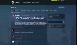 
							         HOW TO cancel a Town Portal Scroll :: Dota 2 General Discussions								  
							    