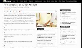 
							         How to Cancel an iMesh Account | Chron.com								  
							    