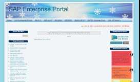 
							         How to check the EHP of Portal and ECC. - SAP Enterprise Portal								  
							    