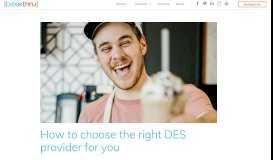 
							         How to choose the right DES provider for you - breakthru								  
							    