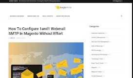 
							         How To Configure 1&1 Webmail SMTP In Magento Without Effort								  
							    