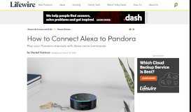 
							         How to Connect Alexa to Pandora - Lifewire								  
							    