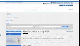 
							         How to Create a Brag Book | EmploymentCrossing.com								  
							    