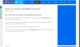 
							         How to create a KASNEB account - wiki254								  
							    