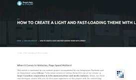 
							         How to Create a Light and Fast-Loading Theme Using Liferay Portal?								  
							    