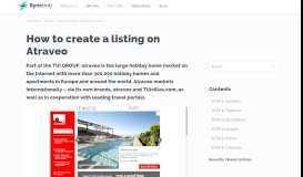 
							         How to create a listing on Atraveo - Syncbnb								  
							    