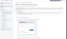 
							         How to Create a Portal Account - Confluence Mobile - Documentation								  
							    