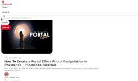 
							         How To Create a Portal Effect Photo Manipulation in Photoshop ...								  
							    
