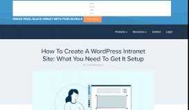 
							         How To Create A WordPress Intranet Site (Everything You Need To ...								  
							    