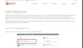 
							         How to Create an App ID in the iOS provisioning Portal? - Mag2GO								  
							    