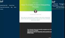 
							         How To Create An Effective new Client Onboarding Process Step-By ...								  
							    
