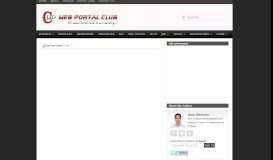 
							         How to create custom page templates in Portal ? | Web Portal Club								  
							    