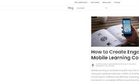
							         How to create engaging mobile learning | LearnUpon Blog								  
							    