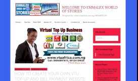 
							         how to create your own vtu top up and bill payment website								  
							    