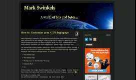 
							         How to: Customize your ADFS loginpage « - Mark Swinkels								  
							    
