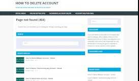 
							         How To Delete M4marry Account - Solved | How To Delete ...								  
							    