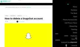 
							         How to delete Snapchat account - Android Authority								  
							    