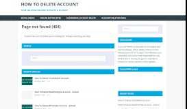 
							         How To Delete Xmeeting Account - Solved | How To Delete ...								  
							    