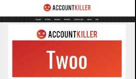 
							         How to delete your Twoo.com account - ACCOUNTKILLER.COM								  
							    