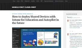 
							         How to deploy Shared Devices with Intune for Education and Autopilot ...								  
							    