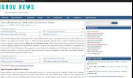 
							         How to Download and check Online IGNOU ID Card Status? - Ignou ...								  
							    