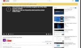 
							         How to Download Kronos App Video - YouTube								  
							    
