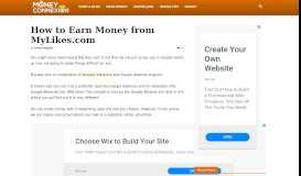 
							         How to Earn Money from MyLikes.com - MoneyConnexion								  
							    