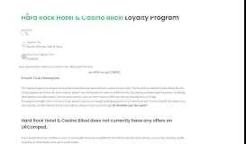 
							         How to earn points for Encore Club Loyalty Program at Hard ...								  
							    