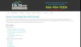 
							         How to Enroll in The Elk River Treatment Program								  
							    