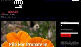 
							         How to File Probate in San Joaquin County Without a Lawyer | A ...								  
							    