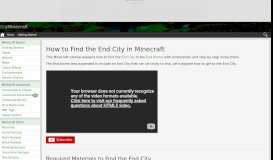 
							         How to Find the End City in Minecraft								  
							    