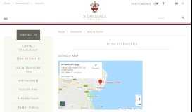 
							         How to Find Us - St. Lawrence College								  
							    