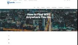 
							         How to Find WiFi Anywhere You Go - Panda Security								  
							    