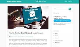 
							         How to Fix the Juno Webmail Login Issues | Instant Customer ...								  
							    