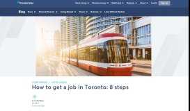 
							         How to get a job in Toronto: 8 steps - TransferWise								  
							    