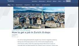 
							         How to get a job in Zurich: 8 steps - TransferWise								  
							    