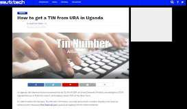 
							         How to get a TIN from URA in Uganda – SautiTech								  
							    