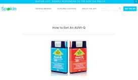 
							         How to get an AUVI-Q — SPOKIN - The Easiest Way to Manage Food ...								  
							    