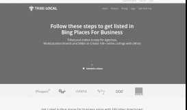 
							         How to get listed in Bing Places for Business | 2018 TribeLocal								  
							    
