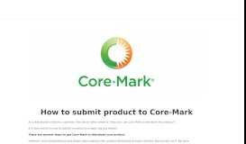 
							         How to get product distributed by Core-Mark | - Mr. Checkout Distributors								  
							    